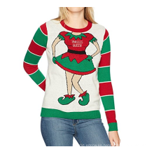 Suéter de mujer PK1867HX Ugly Christmas Sweater